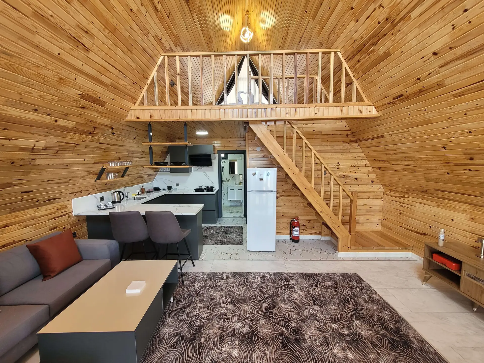 Deluxe Bungalov iç mekan görseli 4