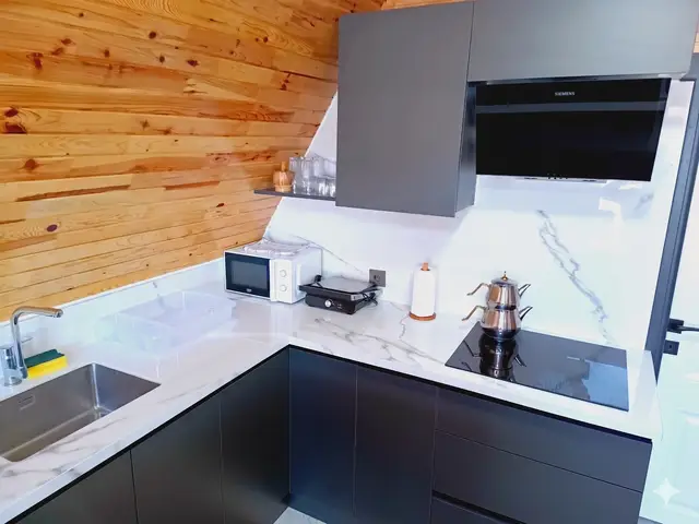 Cihan Bungalov mutfak dolapları