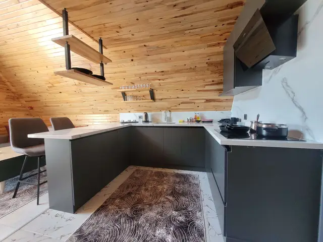 Cihan Bungalov tam donanımlı mutfak